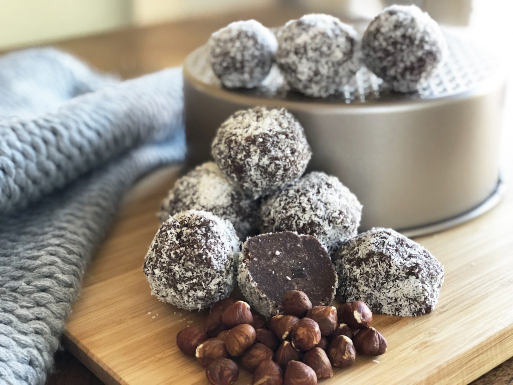 Hazelnut bliss balls Nuts for Life Australian Nuts for Nutrition