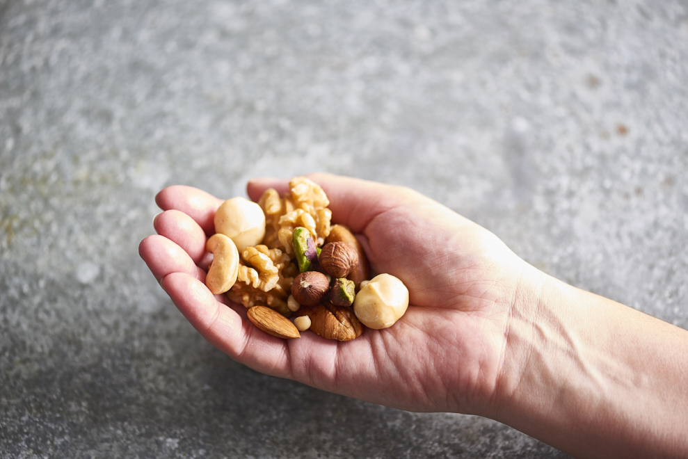 How are nuts roasted, and in what type of oil? Nuts for Life