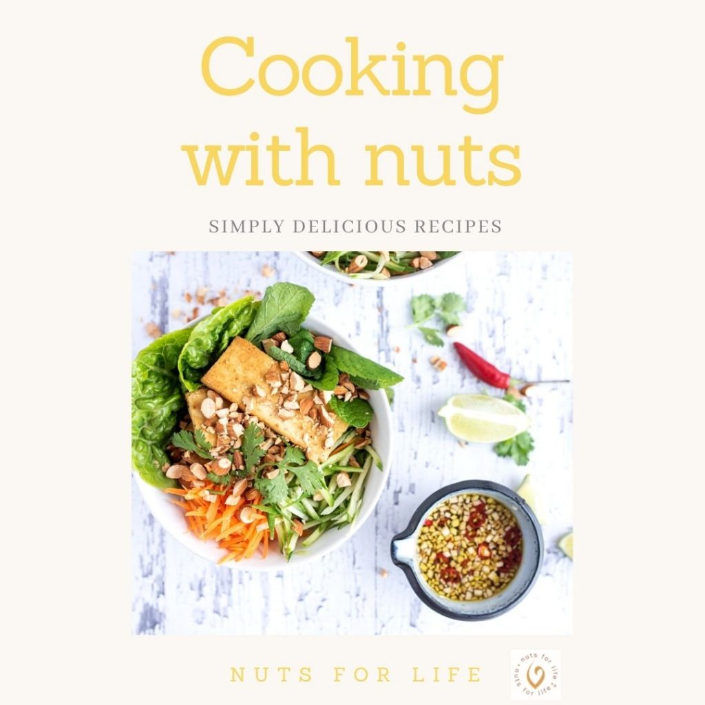 Cooking with nuts recipe book