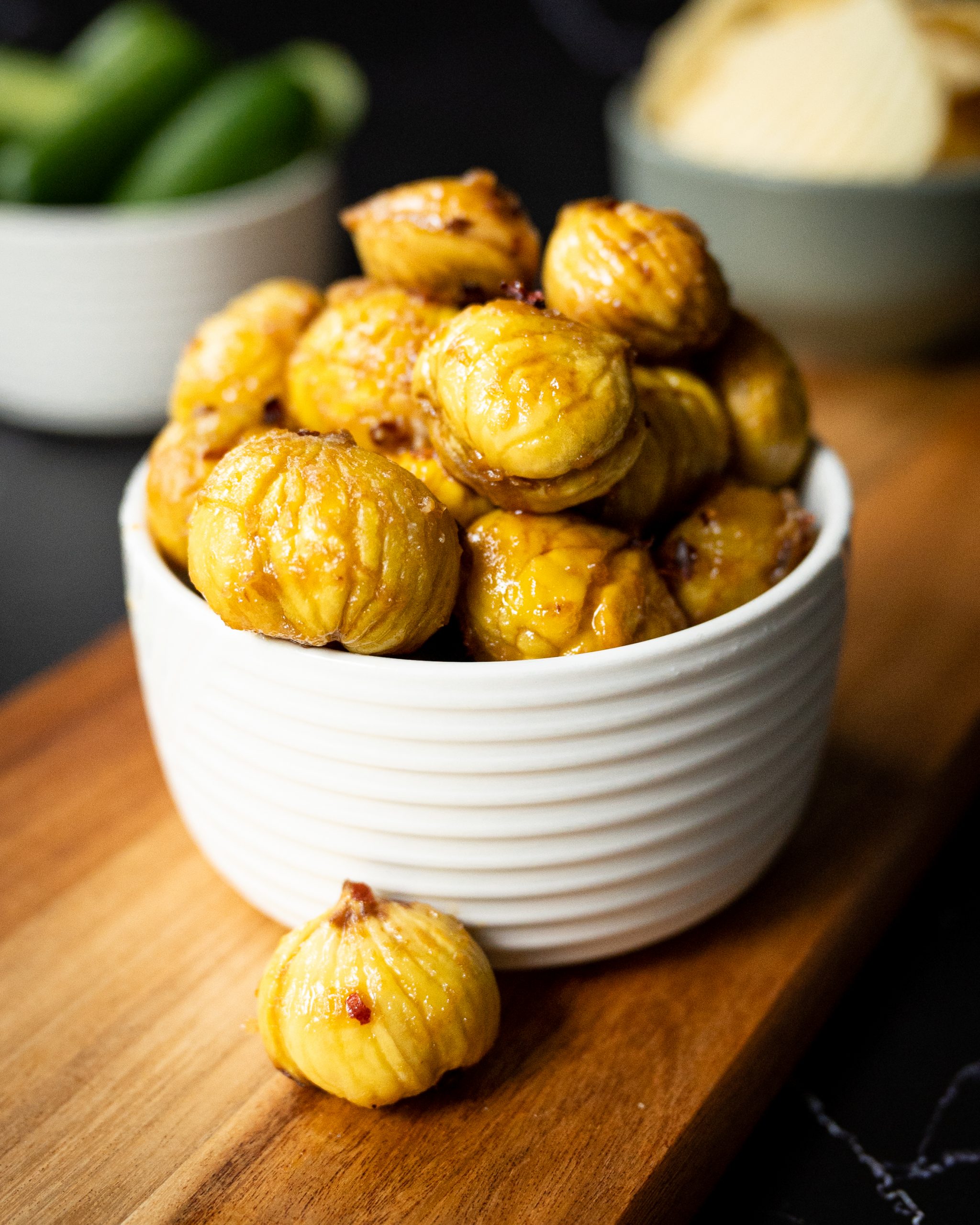 Umami chestnuts -
